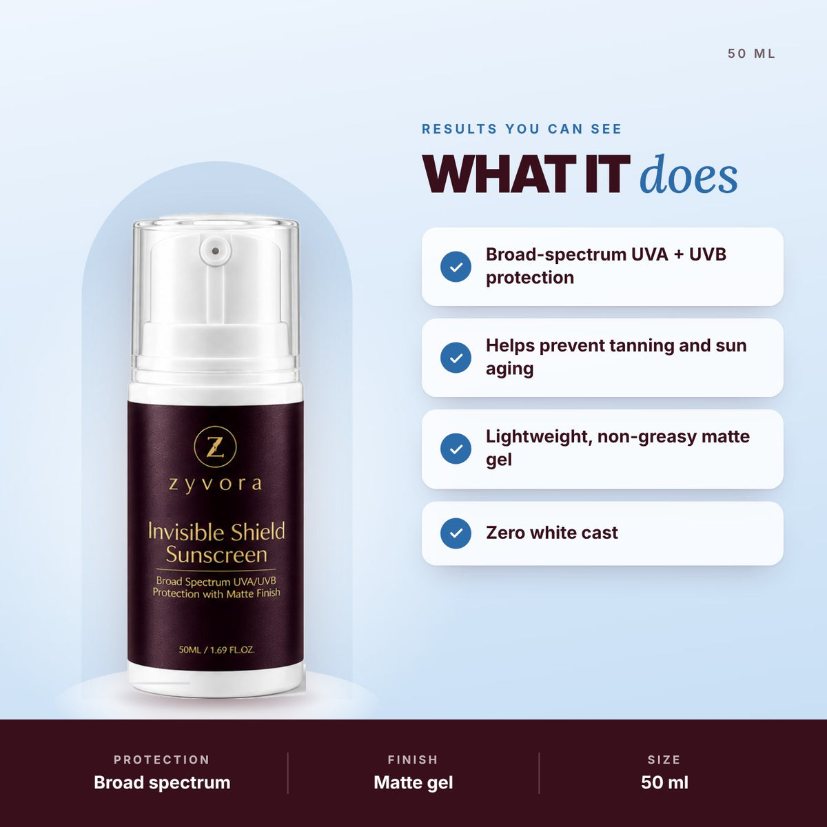 Invisible Shield Sunscreen